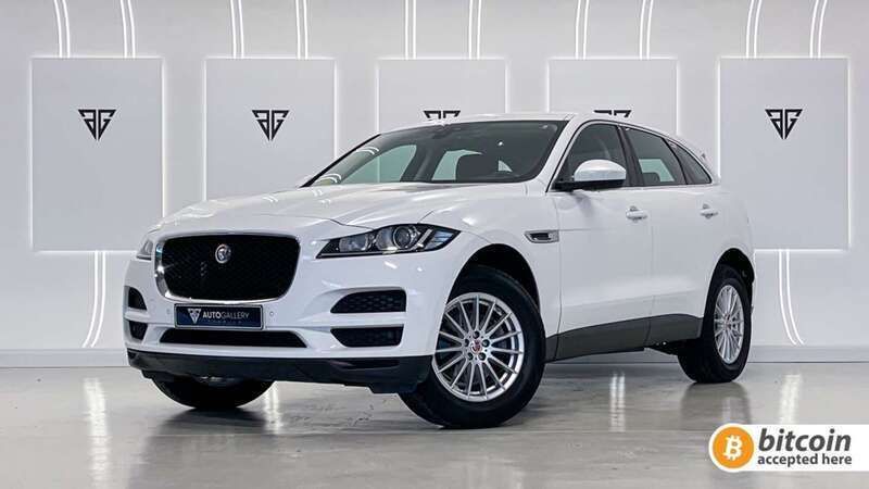 Blanco Usado 2021 Jaguar F-Pace Pure SUV | 21.900 € (Buen precio) - Imagen 1/4