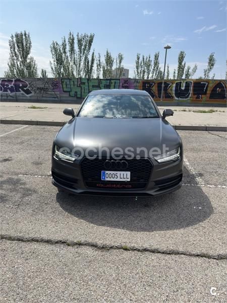 Usado Audi A7 Sportback S-Line 320 CV (235 kW) 2015 Negro Utilitario