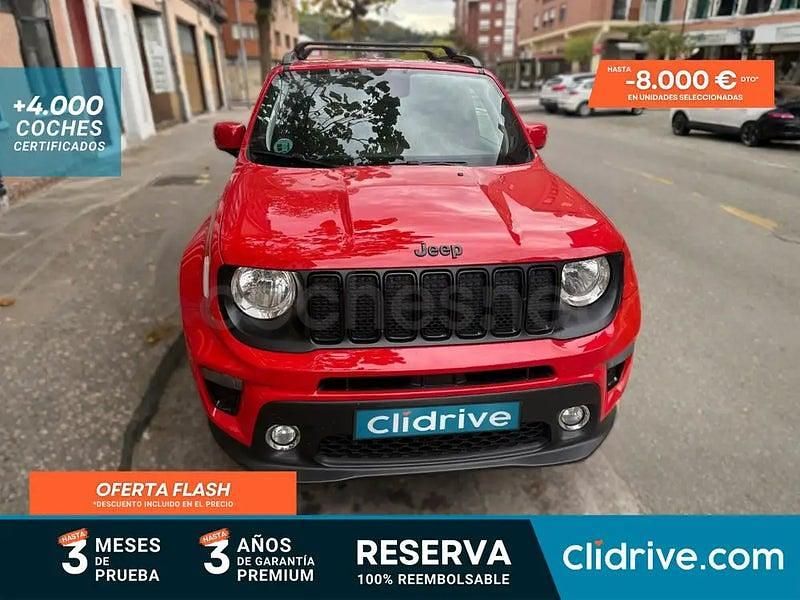 Usado Jeep Renegade Night Eagle 120 CV (88 kW) 2021 Rojo SUV