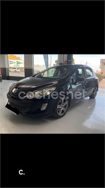 Usado Peugeot 308 Sport 110 CV (80 kW) 2007 Negro Utilitario
