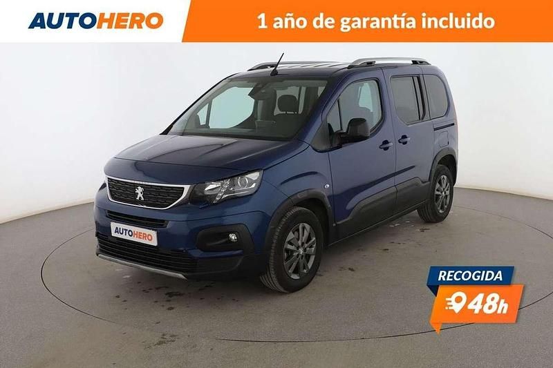 Azul Usado 2022 Peugeot Rifter Allure Monovolumen | 21.428 € (Precio justo) - Imagen 1/3