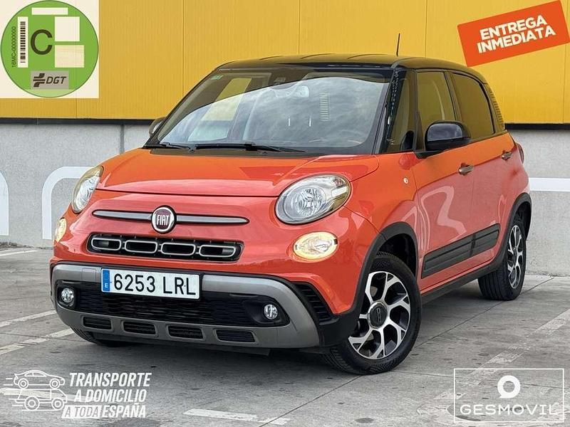 Naranja Usado 2021 Fiat 500L Cross Monovolumen | 9399 € (Super precio) - Imagen 1/4
