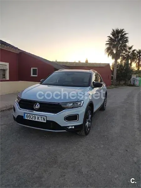 Usado VW T-Roc Sportline 190 CV (139 kW) 2019 Blanco SUV