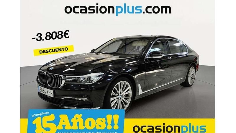 Negro Usado 2018 BMW 750L Berlina | 38.082 € - Imagen 1/4