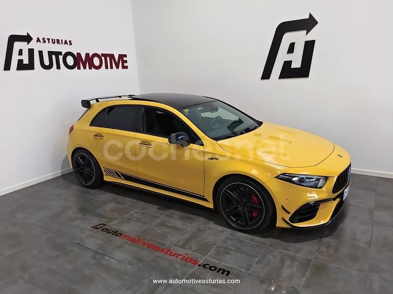 Usado Mercedes A45 AMG 421 CV (309 kW) 2021 Amarillo Berlina
