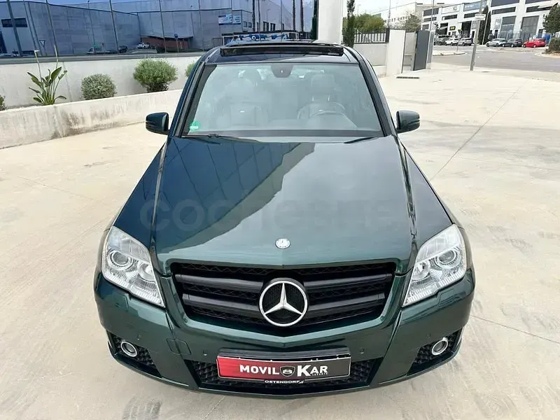 Usado Mercedes GLK350 224 CV (164 kW) 2010 Verde SUV