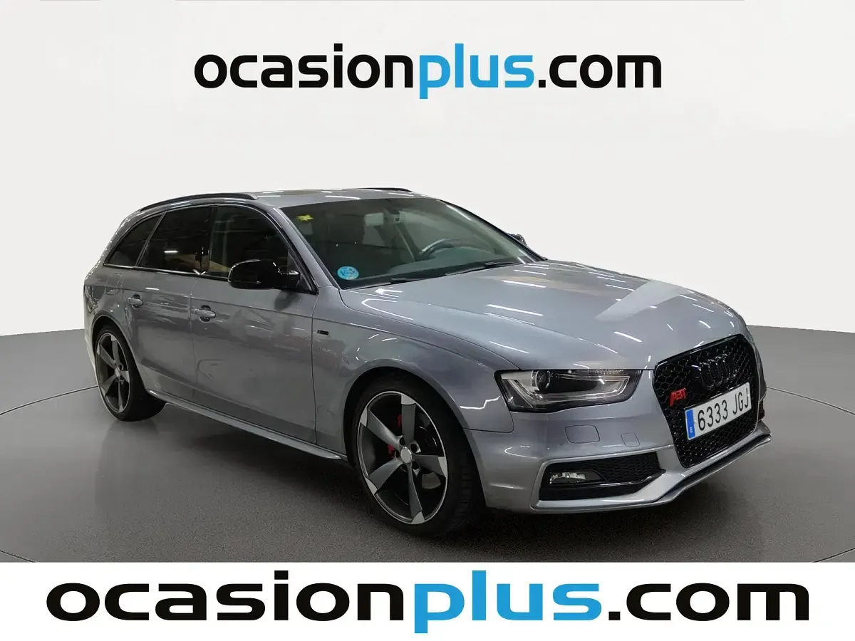 Usado Audi A4 S-Line 163 CV (119 kW) 2015 Gris Familiar