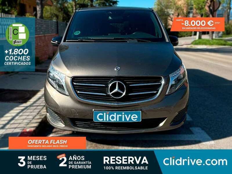 Marrón Usado 2018 Mercedes V220 Monovolumen | 31.490 € (Buen precio) - Imagen 1/3