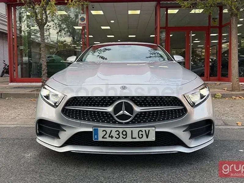 Usado Mercedes CLS350 286 CV (210 kW) 2020 Gris / plata Coupe