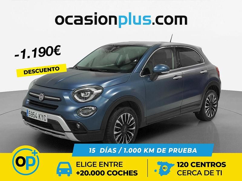 Usado Fiat 500X Cross 110 CV (80 kW) 2019 Verde SUV