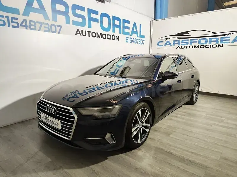 Usado Audi A6 Ambiente 204 CV (150 kW) 2019 Azul Familiar