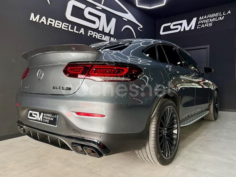 Usado Mercedes GLC63 AMG AMG 510 CV (375 kW) 2020 Gris / plata Coupe