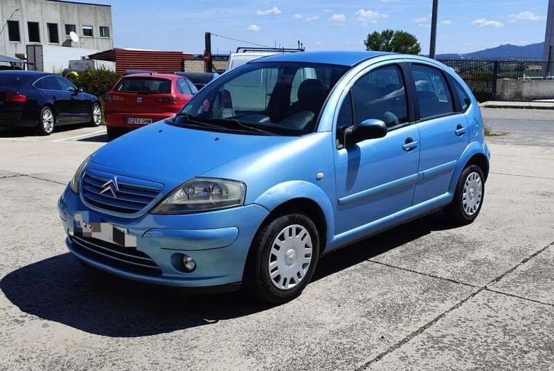 Azul Usado 2003 Citroën C3 Exclusive Utilitario | 2490 € (Precio justo) - Imagen 1/4