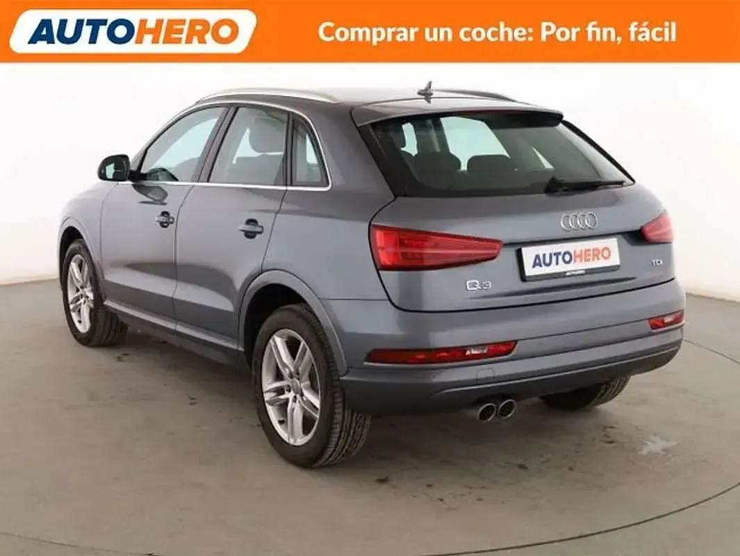 Usado Audi Q3 Sport 150 CV (110 kW) 2017 Gris SUV