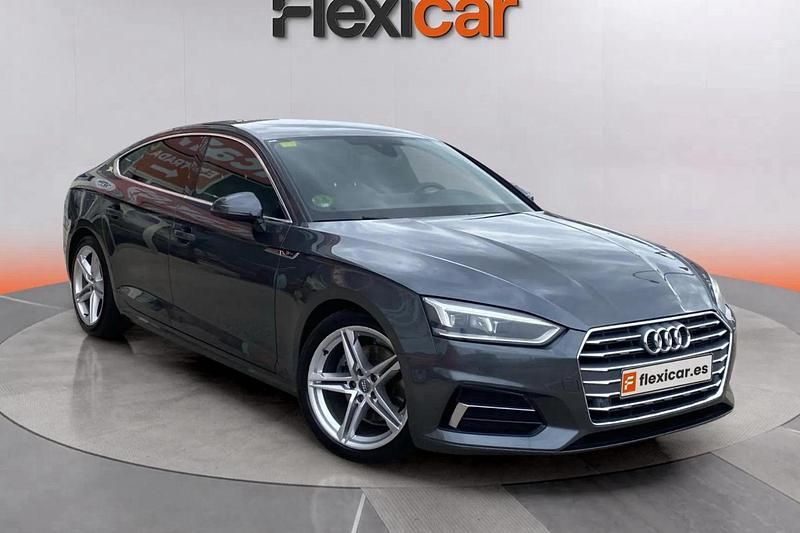 Gris Usado 2018 Audi A5 Sportback Premium Utilitario | 25.990 € (Precio justo) - Imagen 1/4