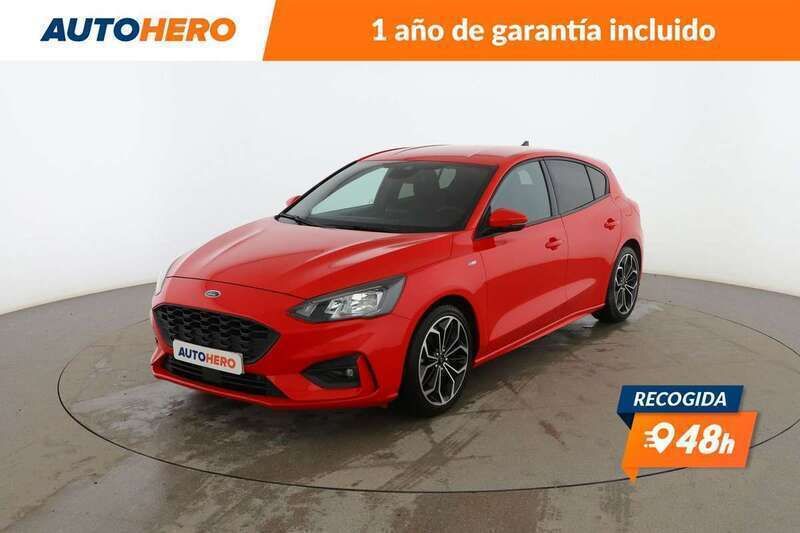 Rojo Usado 2020 Ford Focus ST-Line Berlina | 16.666 € (Precio justo) - Imagen 1/3