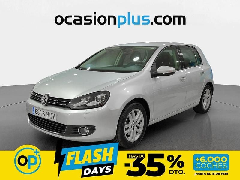 Gris plata Usado 2011 VW Golf VI Sportline Utilitario | 11.350 € (Precio justo) - Imagen 1/4