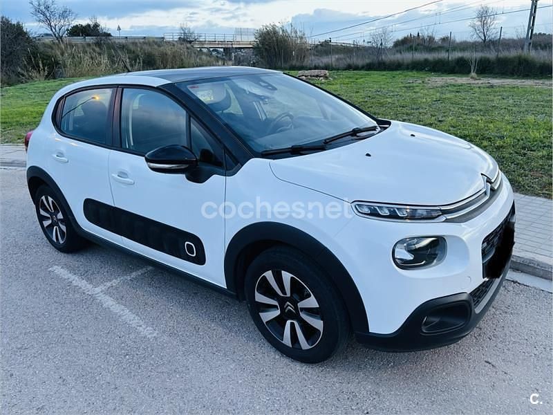 Blanco Usado 2017 Citroën C3 Feel Berlina | 7990 € (Precio justo) - Imagen 1/4