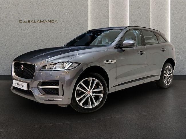 Usado Jaguar F-Pace R-Sport 241 CV (177 kW) 2018 Gris metalizado SUV