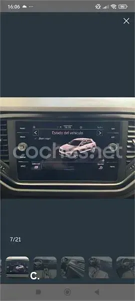 Usado VW T-Roc Advance 115 CV (84 kW) 2019 Blanco SUV