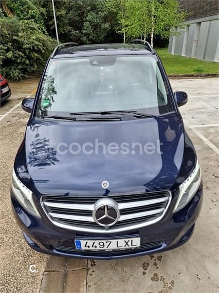 Usado Mercedes V250 Avantgarde 190 CV (139 kW) 2017 Azul Monovolumen
