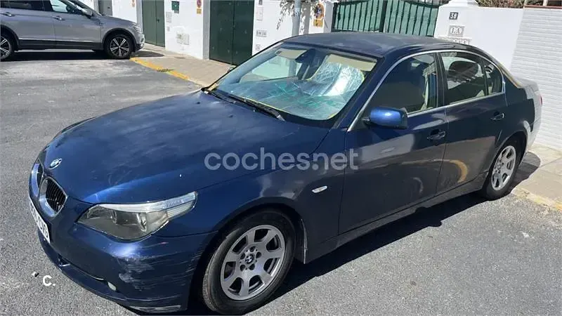 Usado BMW 520 Comfort Edition 170 CV (125 kW) 2004 Azul Berlina