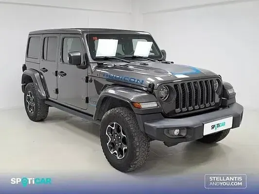 Usado Jeep Wrangler Rubicon 381 CV (280 kW) 2021 Gris / plata SUV