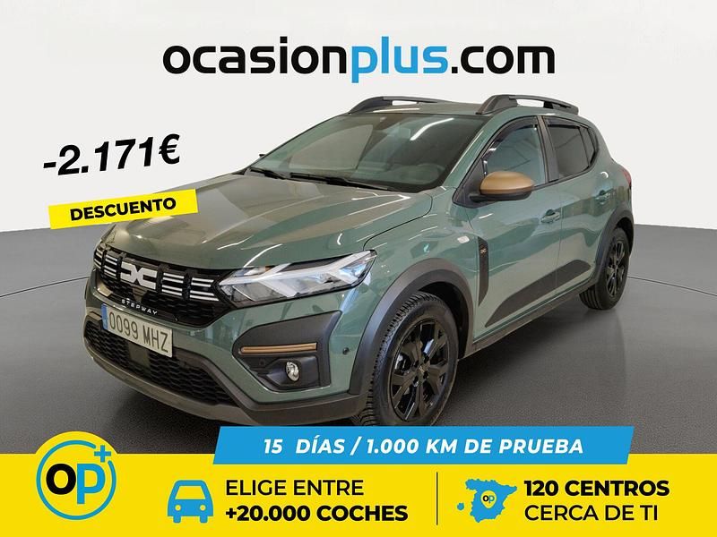 Verde Usado 2023 Dacia Sandero Extreme Berlina | 15.990 € (Precio justo) - Imagen 1/4