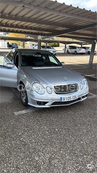 Gris / plata Usado 2003 Mercedes E270 Avantgarde Familiar | 6000 € (Precio justo) - Imagen 1/2