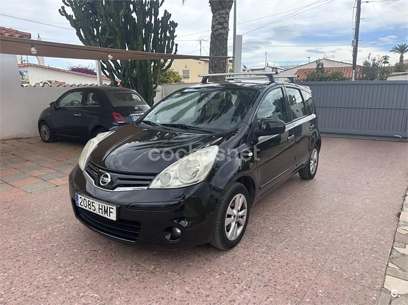 Negro Usado 2012 Nissan Note Visia Monovolumen | 5700 € (Precio justo) - Imagen 1/4