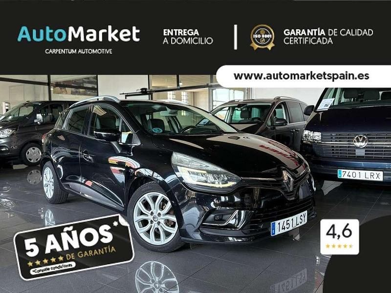 Negro Usado 2016 Renault Clio GrandTour Zen Familiar | 7900 € (Buen precio) - Imagen 1/4