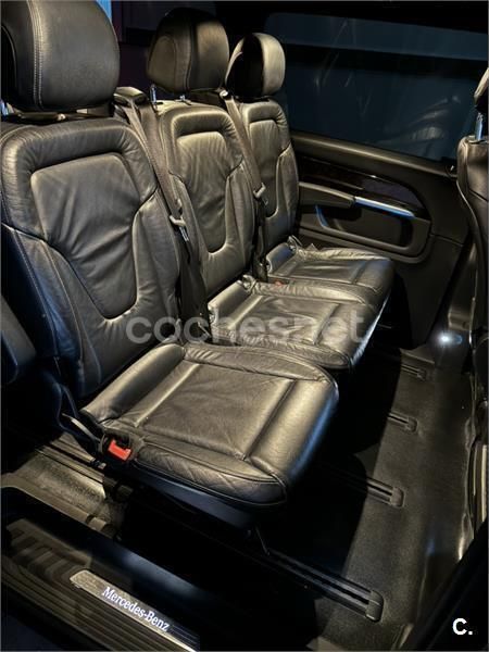 Usado Mercedes V220 Avantgarde 163 CV (119 kW) 2016 Negro Monovolumen