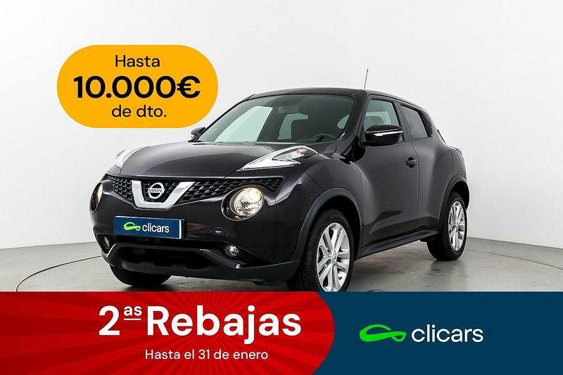 Negro Usado 2017 Nissan Juke Acenta SUV | 12.790 € (Precio justo) - Imagen 1/4