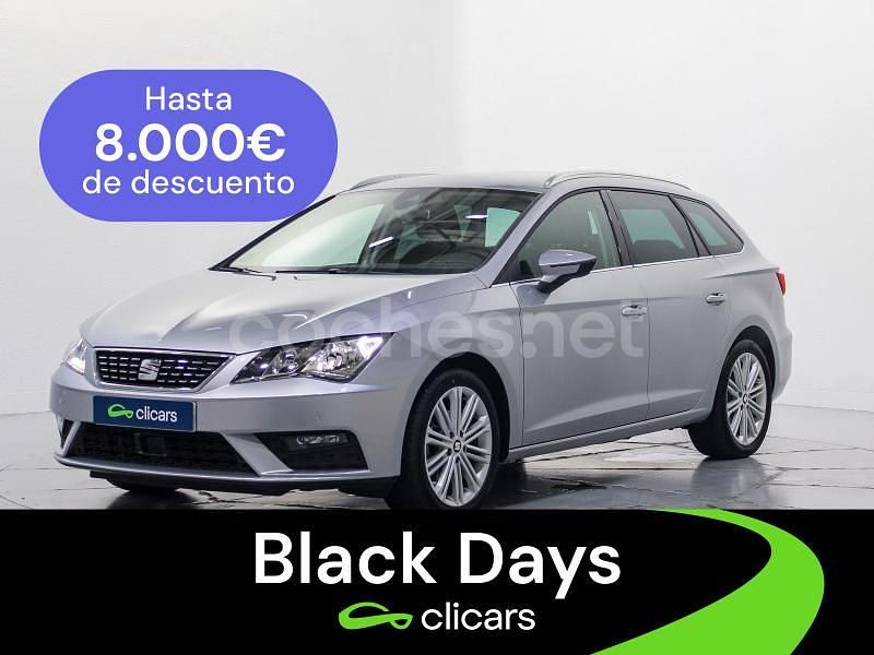 Gris / plata Usado 2020 Seat Leon XCELLENCE Familiar | 15.590 € (Precio justo) - Imagen 1/4