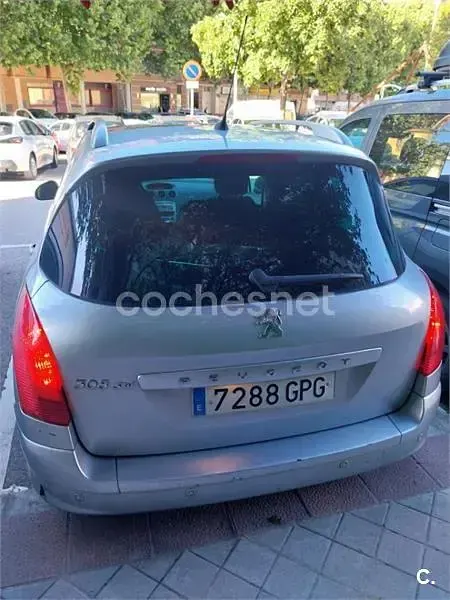 Begagnad Peugeot 308 SW Premium 110 HK (80 kW) 2009 Grå Kombi