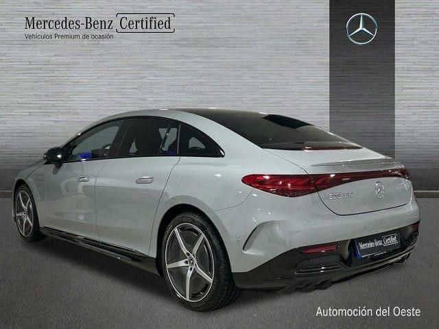 Usado Mercedes EQE350 Edition 214 kW (292 CV) 2023 Manufaktur gris alpino Berlina