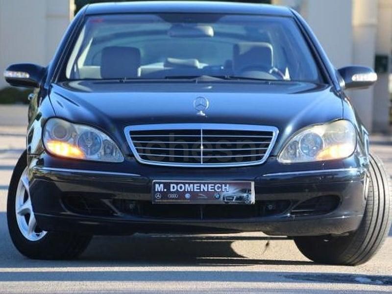 Usado Mercedes S500L 306 CV (225 kW) 2005 Azul Berlina