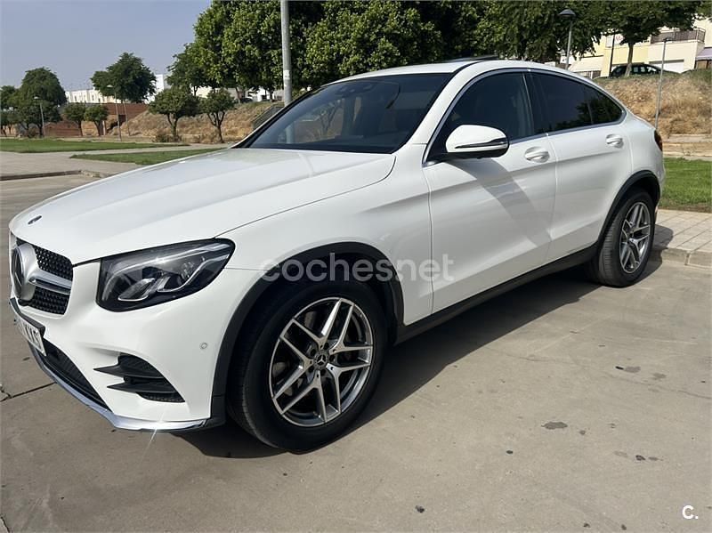 Usado Mercedes GLC220 194 CV (142 kW) 2019 Blanco Coupe