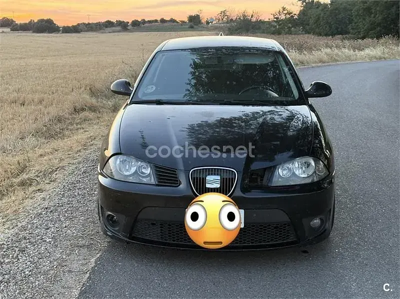 Usado Seat Ibiza FR 130 CV (95 kW) 2006 Negro Utilitario