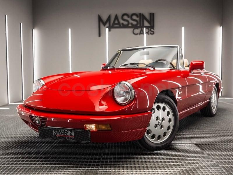 Usado Alfa Romeo Spider 126 CV (92 kW) 1992 Rojo Descapotable