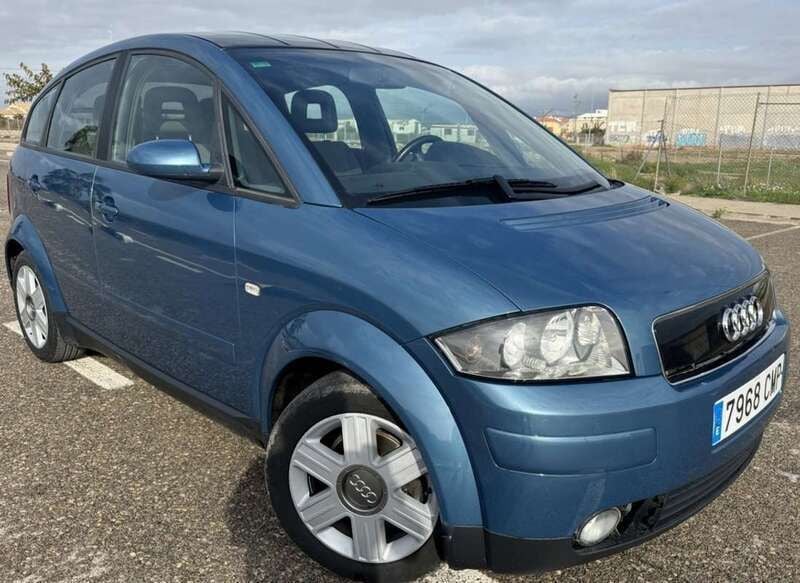 Usado Audi A2 75 CV (55 kW) 2001 Azul Utilitario