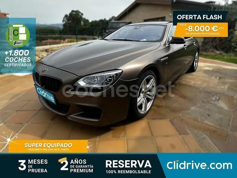 Usado BMW 650 Comfort Edition 450 CV (330 kW) 2013 Marrón Coupe