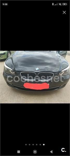Usado BMW 520 163 CV (119 kW) 2008 Negro Berlina