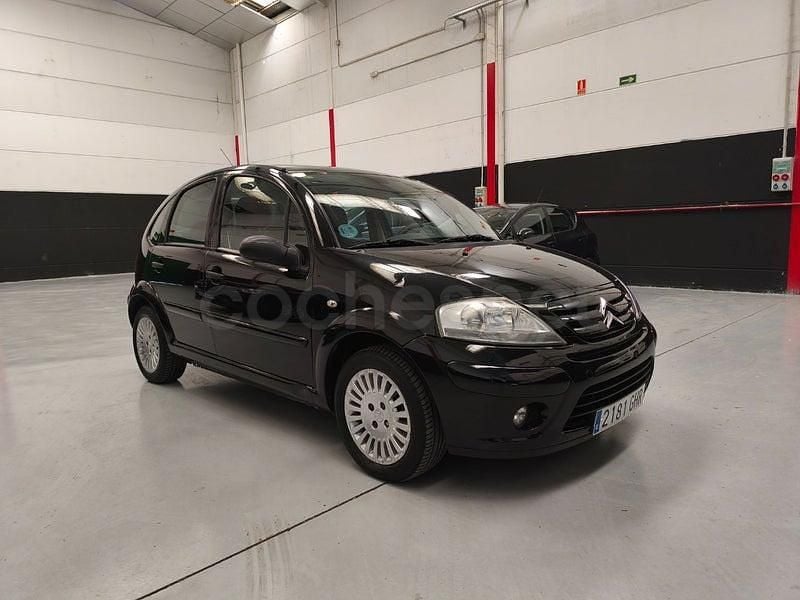Usado Citroën C3 Exclusive 90 CV (66 kW) 2008 Negro Berlina