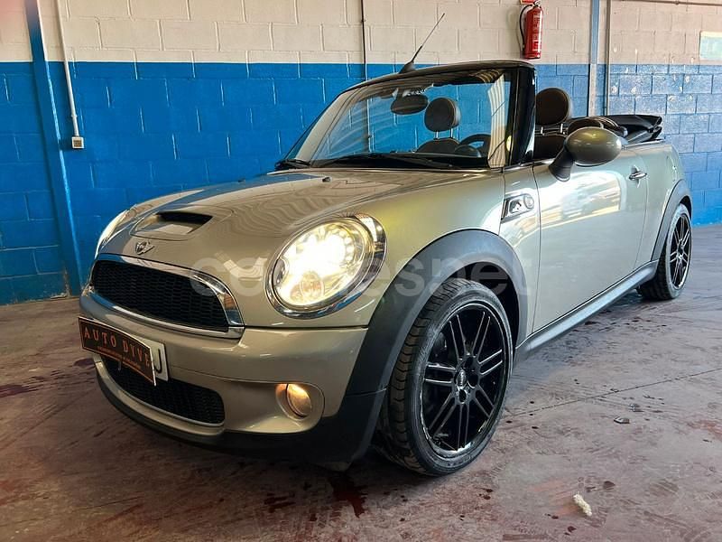 Beige Usado 2009 Mini Cooper S Cabriolet Descapotable | 10.690 € (Precio justo) - Imagen 1/4