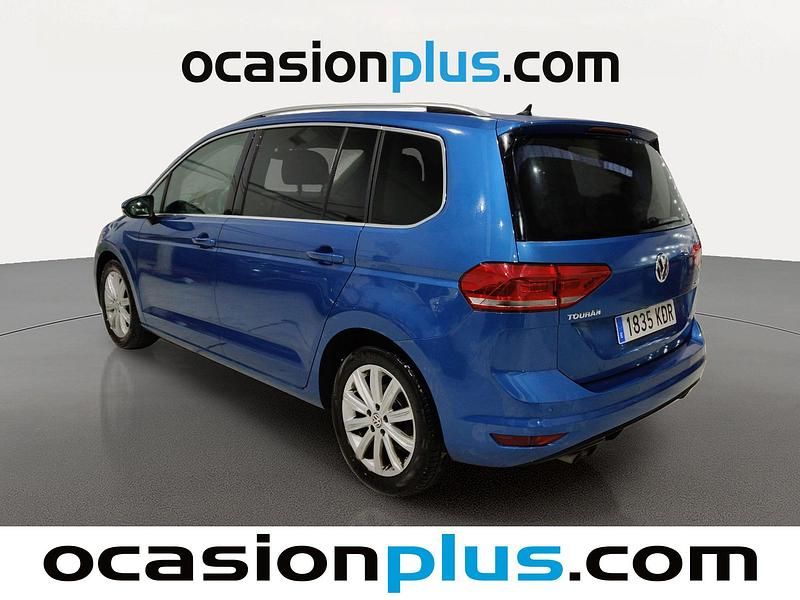 Usado VW Touran Sportline 150 CV (110 kW) 2017 Azul Monovolumen