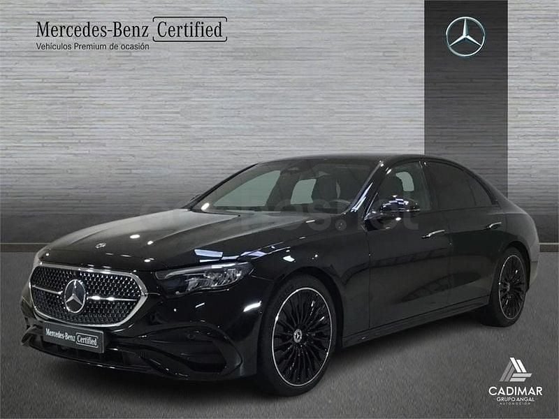 Usado Mercedes E220 197 CV (144 kW) 2025 Negro Berlina