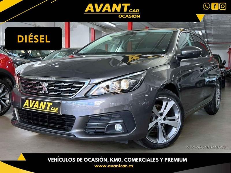 Gris / plata Usado 2021 Peugeot 308 Allure Berlina | 11.900 € (Super precio) - Imagen 1/4