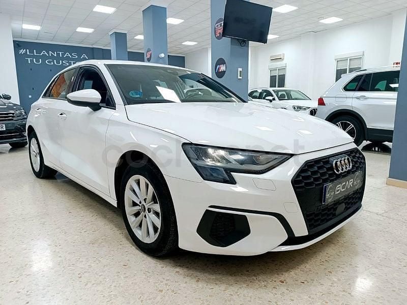 Usado Audi A3 Advanced Plus 110 CV (80 kW) 2021 Blanco Berlina