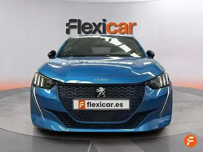Usado Peugeot e-208 GT 100 kW (136 CV) 2020 Azul Utilitario